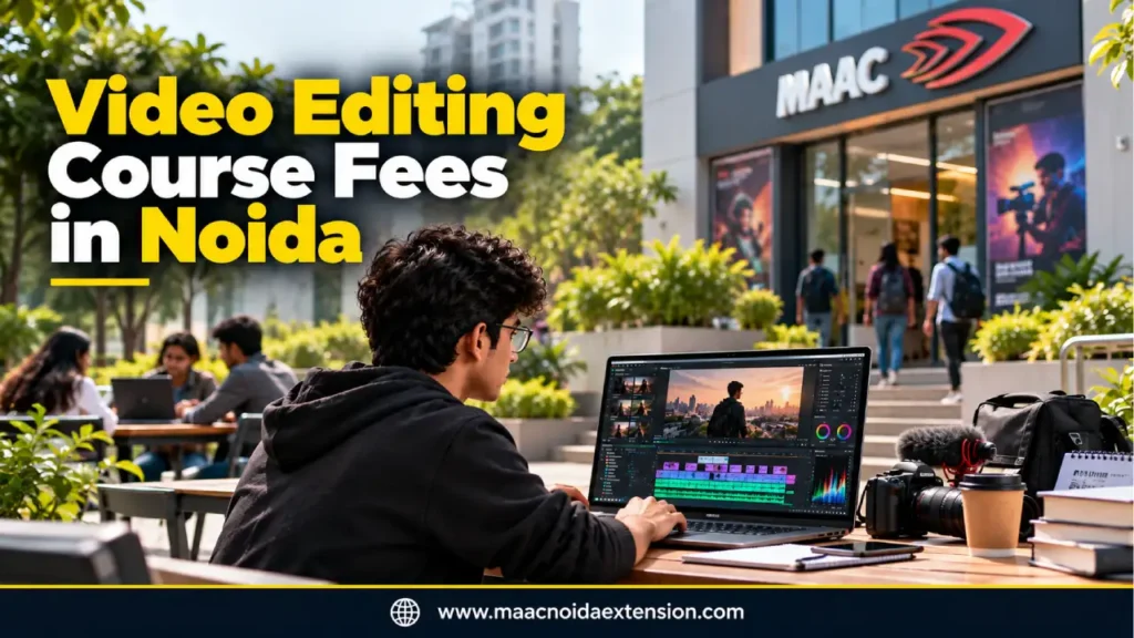 Video editing course fees in Noida