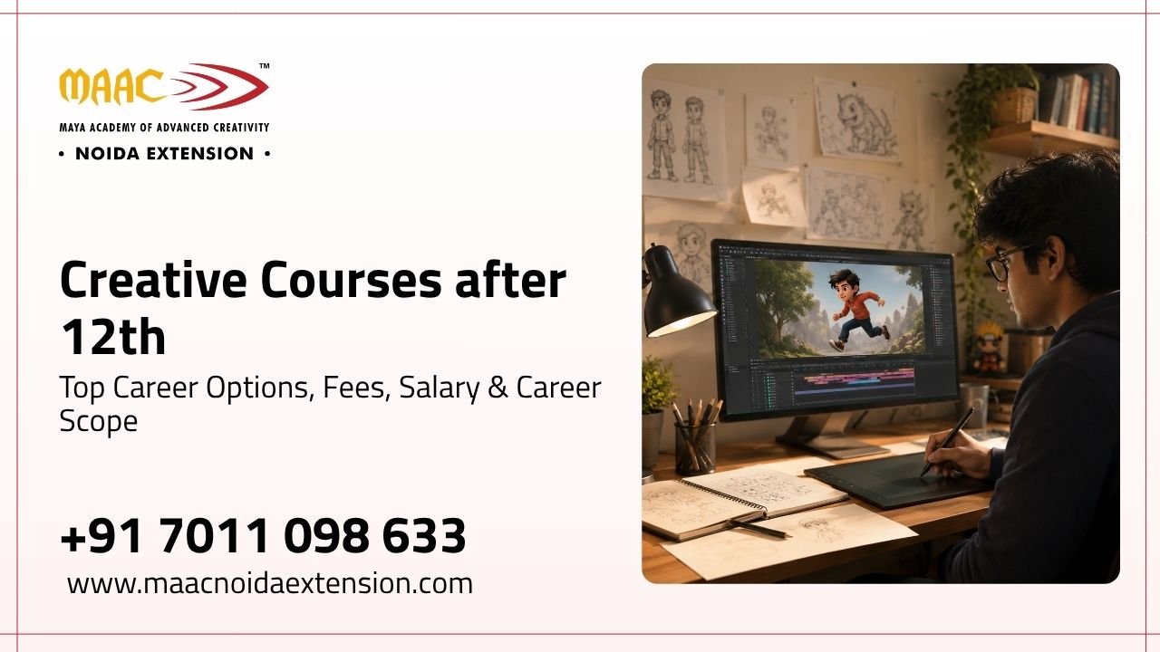 Creative Courses after 12th Top Career Options, Fees, Salary & Career Scope