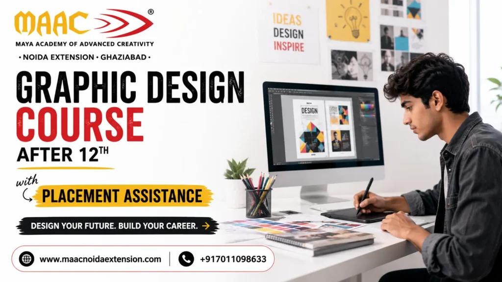 Graphic Design Course After 12th with Placement Assistance