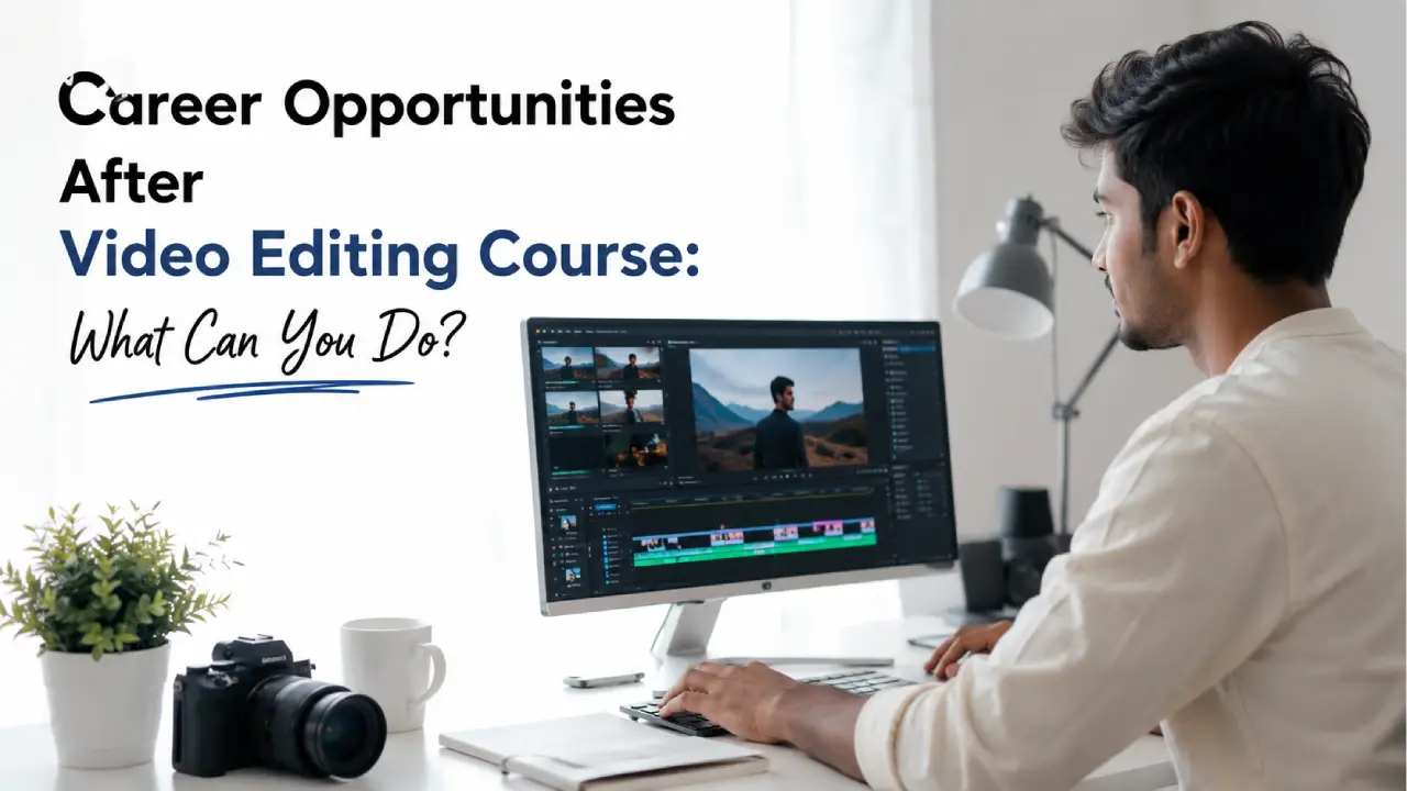 Best Career Opportunities After Video Editing Course