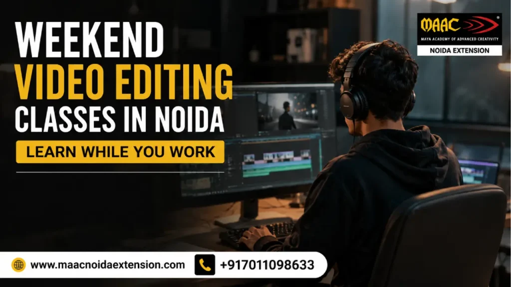 Weekend Video Editing Classes in Noida