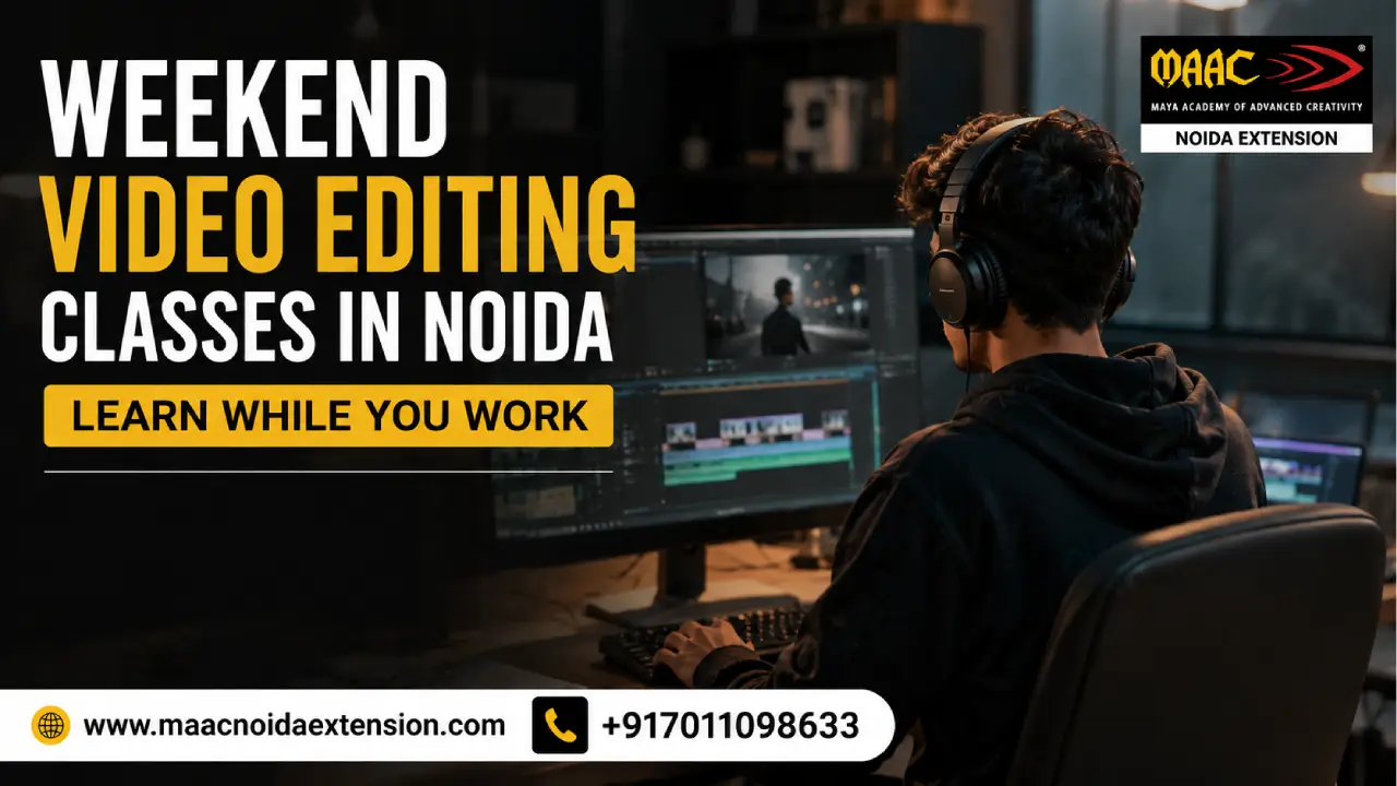 Weekend Video Editing Classes in Noida