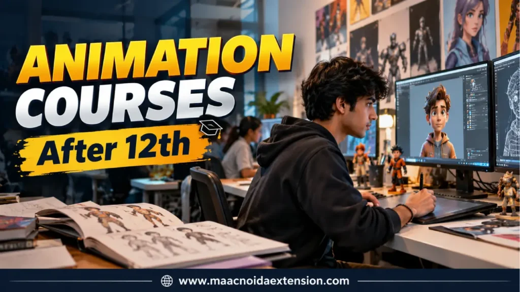 Animation Courses After 12th: Courses, Fees & Career Options