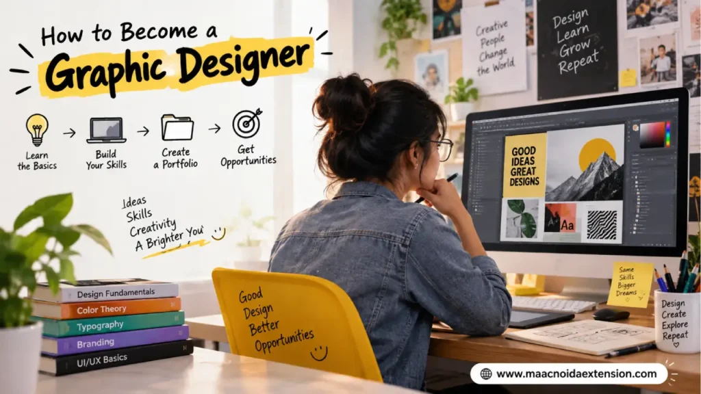 How to Become a Graphic Designer: Skills, Courses, and Career Options