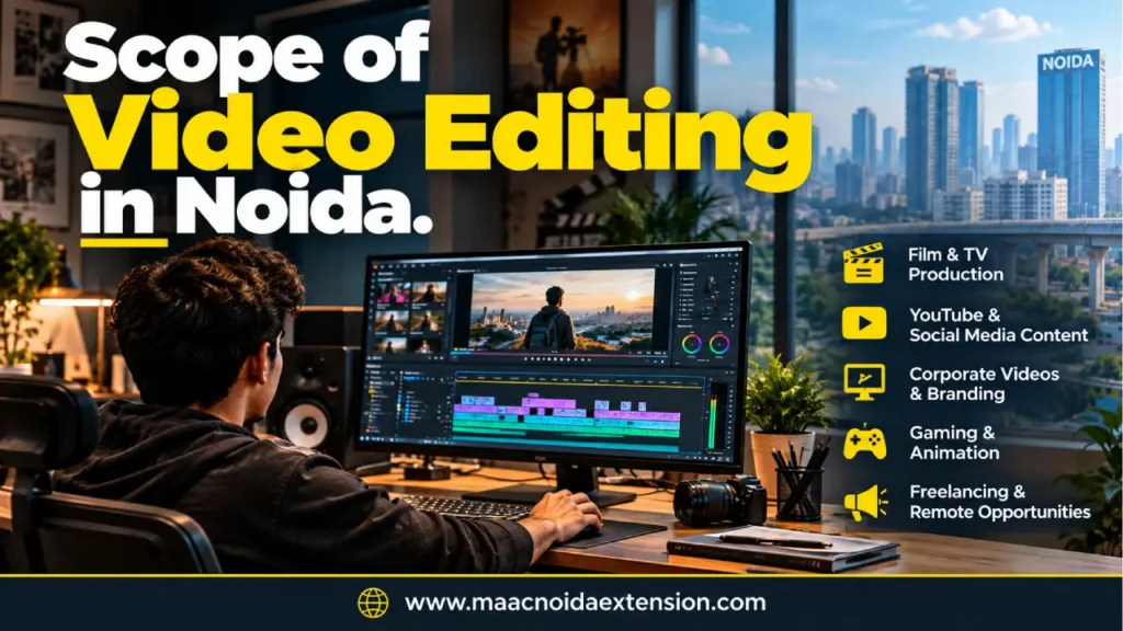 Scope of Video Editing in Noida 2027: Jobs & Salary