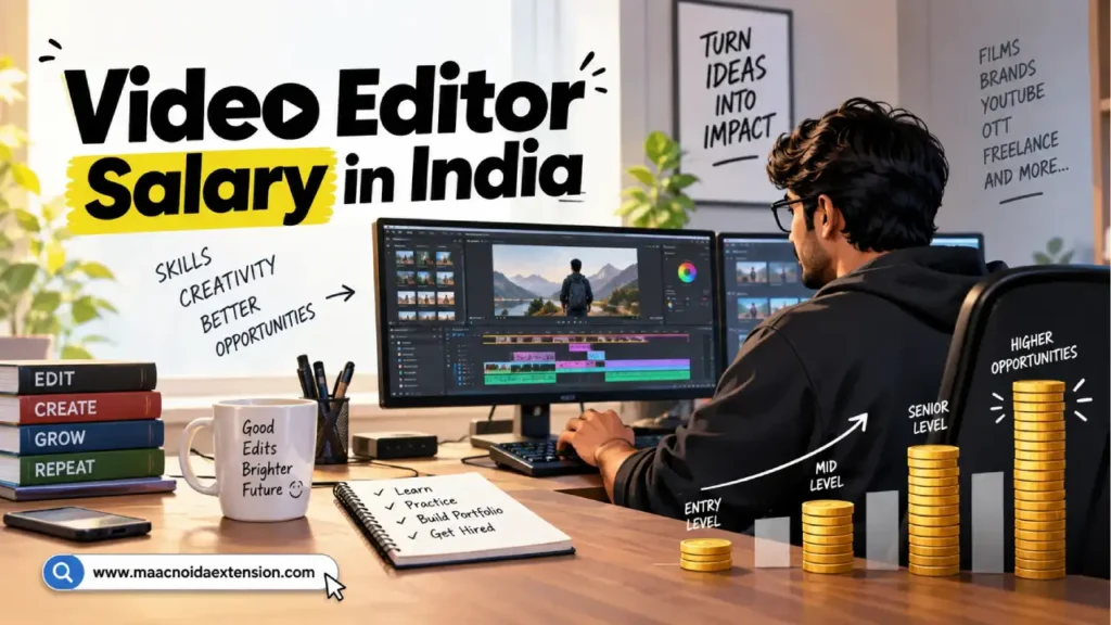 Video Editor Salary in India