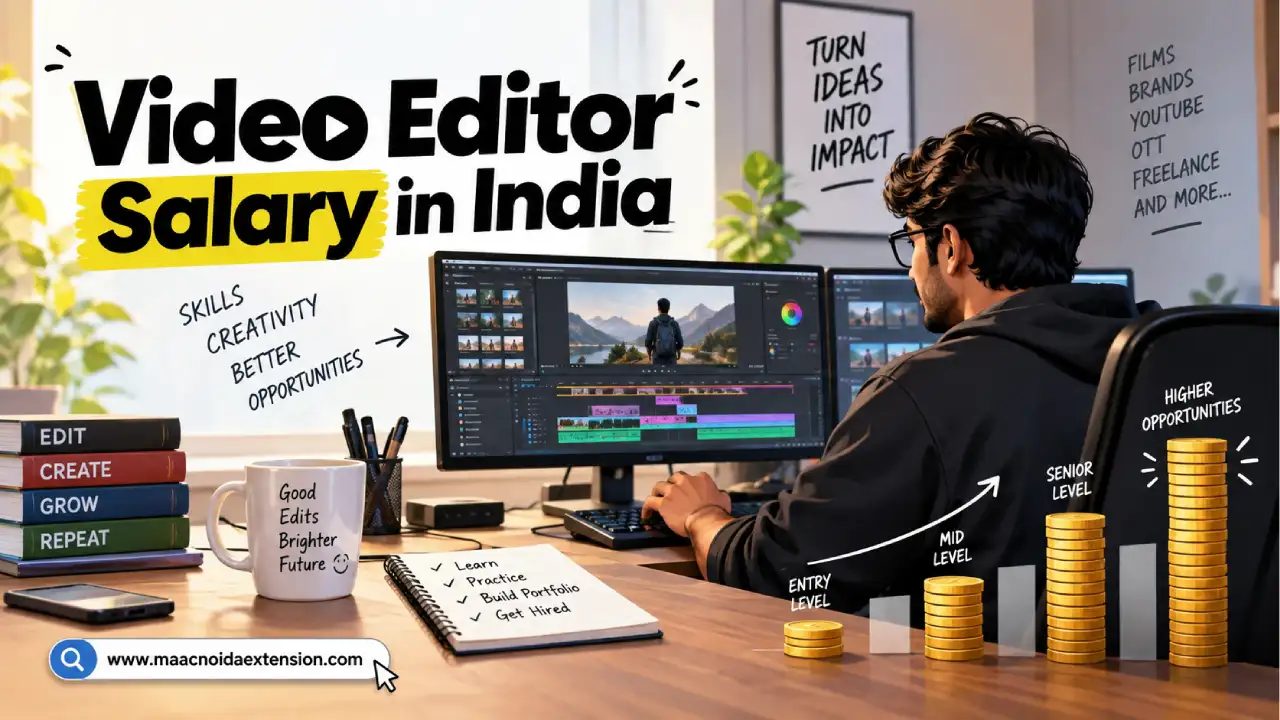 Video Editor Salary in India
